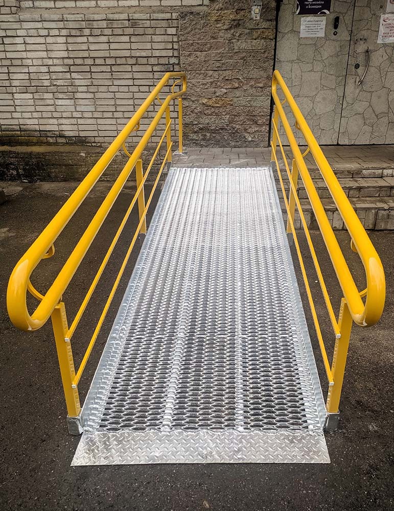 Изготовление пандусов из металла, различных конфигураций 